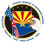 亚利桑那州退伍军人服务部标志